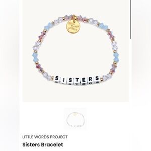 Little Words Project - Sisters Crystal bracelet